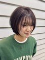 ラックスビー マーレ 沖縄うるま店(LUXBE mare)&nbsp;ハッシュショートカット（ショートレイヤー）