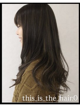 ディスイズザヘアドットオー 仙台一番町(This_is_the_hair.0) アクセサリーカラーthis_is_the_hair.0 2026 S/S ブロックカラー