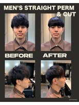 エノア 青山(ENORE)&nbsp;メンズ縮毛矯正/曲がる縮毛矯正/メンズ髪質改善/メンズカット