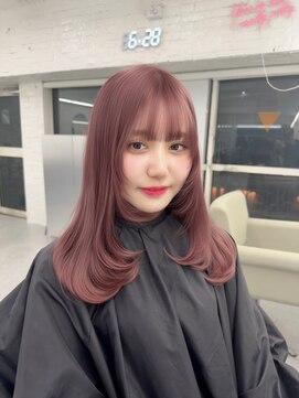 melt.tokyo【メルトトウキョウ】【4月中旬NEW OPEN(予定)】 インナーカラー/トリートメント/デザインカラー/ペールピンク