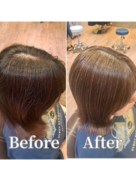 アットティー 金沢八景(at tee...) 「30代の“チラ白髪”を自然にぼかして、自分らしい輝きを」