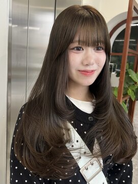 ソピ バイ インビテーション(sopi by invitation) オリーブベージュ　オリーブグレージュ　ロングレイヤー