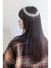 [升田限定]カット＋超高濃度水素カラー＋髪質改善特濃トリートメント￥22,000