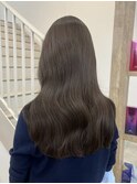 色素薄めオリーブグレージュ