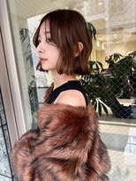 ゴカン バイ ジル ブラン 名古屋(Gokan by JIL BLAN) ハイライトバレイヤージュダブルカラーショートカット30代40代