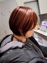 ヘアーカッティングガーデン ジャック モアザン 梅田店&nbsp;ボブ/ショートボブ/ハイライト/30代/40代/大人女性/白髪ぼかし