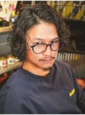 サーフ系 グランジ系 &nbsp;サーフカール ミディアムパーマ