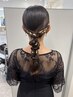 ヘアセット＊結婚式・イベント・推し活・ライブに♪　￥7,150
