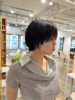 アルク(alku)&nbsp;黒髪レイヤーショートボブ