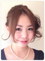 美容室ベーセベーゼ 朝霞店(B C B G) パーティーヘアー　サイドアップ [BCBG朝霞店]