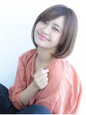 『Lima』斜めバングマッシュ風ボブ