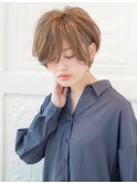 【sand絹村】大人ショートヘア×アッシュハニーヘアー