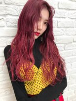 アンククロス 表参道(ANKH CROSS)&nbsp;ロアエクステ100枚ガーネットピンク