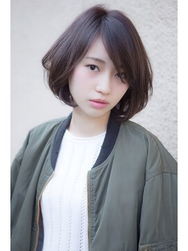 アンドリープ(&LEAP) ツヤ感カラーxグラデーションボブ