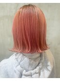 ピンクオレンジ 人気カラー