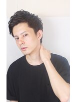 エル(LE)&nbsp;黒髪アップバング刈り上げショート