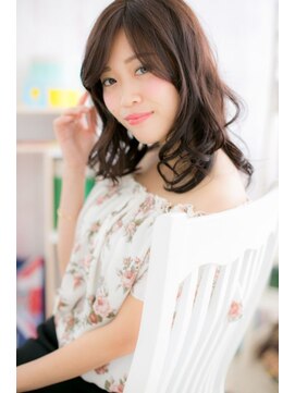 ミック ヘアアンドメイク アップ 駒込店(miq Hair&Make up) 大人エフォートレスセミディ