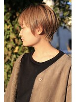 ヘアーサロン ビー(hair salon b.)&nbsp;ショート◆ベリーショート◆ハイトーン◆オレンジブラウン