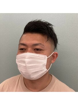メンズヘアサロン トーキョー(Men's hair salon TOKYO.) アシメフェードスタイル