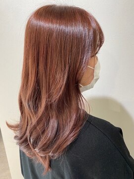 アンブロックス(&Block's) ピンクブラウン、ピンクベージュ