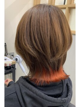 エル(L by truecreation) オレンジカラー【春日部駅西口３分/贅沢半個室サロン】