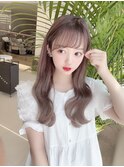テラコッタ/インナーハイライト/流れるレイヤー/大人巻き[銀座]
