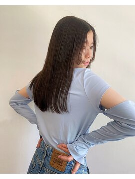 ローレンジウ(LOREN JU) 透明感髪質改善ベージュダブルカラーミルクティーグレージュ