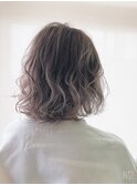白髪ぼかしハイライト