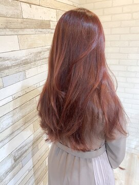 マーリャヘアー(mallia hair) ピンクヘアカラー