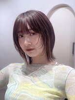 アンアミ シブヤ(Un ami shibuya)&nbsp;【Un ami】ボブウルフ/ボブレイヤー/インナーカラー   寺村佳乃