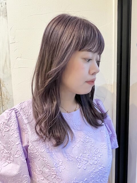 10代20代【髪質改善カラー】ハイトーンラベージュ