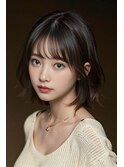 大人可愛い小顔前下がりボブ×ナチュラルボブ×ミニボブ20代30代