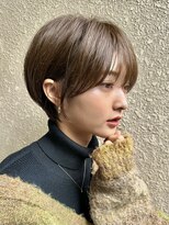 ナンバー 六本松(Number)&nbsp;大人可愛い20代30代40代丸みショートボブ/マッシュショート