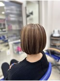 [SUGIMOTO/上尾店]大人ハイライト×ショートボブ