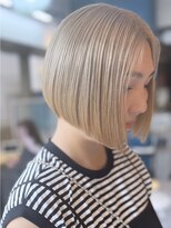 アース 東戸塚店(HAIR & MAKE EARTH) 透明感カラー★ダブルカラーブリーチミルクティーベージュ