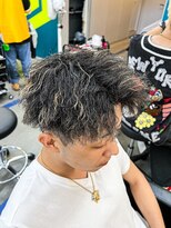 ダズルヘアラッシュ(DAZZLE hair RUSH)&nbsp;ツイストスパイラルパーマ×ハイライト