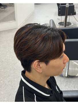 ブライト(BRIGHT) ［BRIGHT］センターパート×ニュアンス［静岡/メンズ/静岡駅］