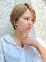 ナツヤ(NATSUYA)&nbsp;前髪長め大人ひし形ショート20代30代40代表参道