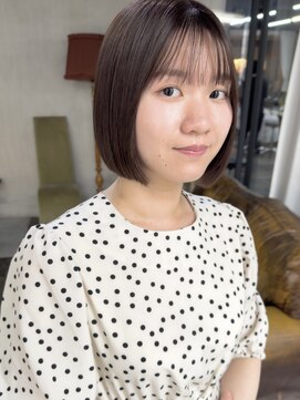 カイコヘアーアンドアートスタジオ(kaiko hair&art studio) ボブ / ラベンダーグレージュ