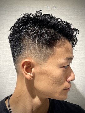 ヒロギンザ 大阪本店(HIRO GINZA) フェードパーマスタイル