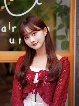 フィーユアンウル 梅田茶屋町(fille en uru.) 小顔見え前髪