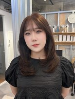 イオエ 梅田(ioe) ダブルカラー/大人ボブ/黒髪スタイル/髪質改善/縮毛矯正