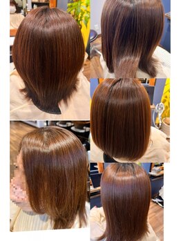 シー(She)の写真/髪質改善も得意◇より自然で柔らかなストレートヘアに。エイジング毛などどんな方も理想の仕上がりを実感