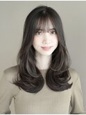 【高橋大】20代30代40代レイヤー小顔ナチュラル前髪あり後れ毛15