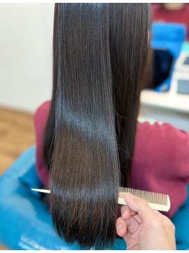 アメイズトーキョー 札幌大通(Amaz! tokyo) 小顔ネビージュワンレン/縮毛矯正/髪質改善/ツヤ髪/くせ毛