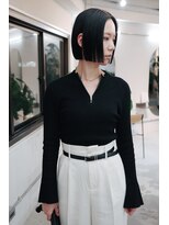 フェイヴィーズ(FavyS)&nbsp;ブルーブラックシンプルボブ