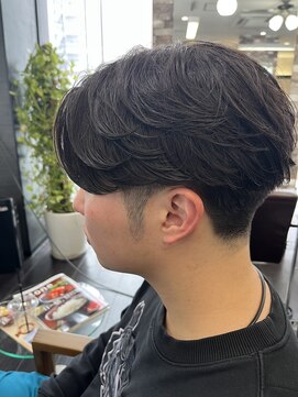 ヘアーメイク ロージー 北18条店(HAIR MAKE ROSY) ビジネスシーン○流れるフェザーパーマ