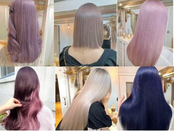 ビオラ(Viola)の写真/《ハイトーンデザインカラーならＶｉｏｌａ》ケアブリーチ使用で周りと差がつくおしゃれなハイトーンカラー