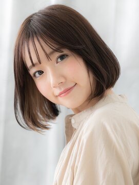 ドクターズサロン LAB 小山店 暖色系カラーツヤ髪大人美人こなれボブq小山10代20代30代