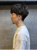ビジネス場面にもピッタリ 清潔感MAXパーマスタイル